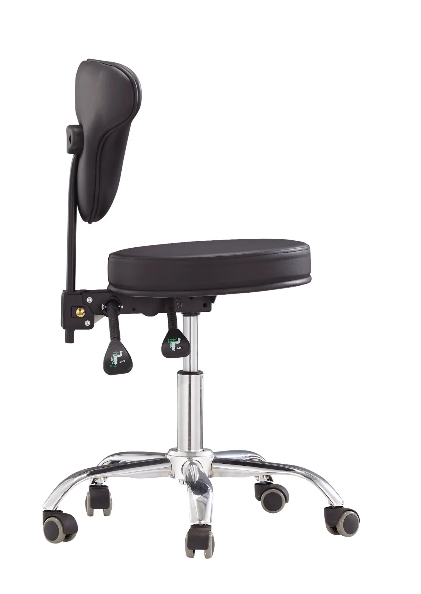 Medical Prices Chair Doctor Dentist Medical Doctor Stool with Backrest