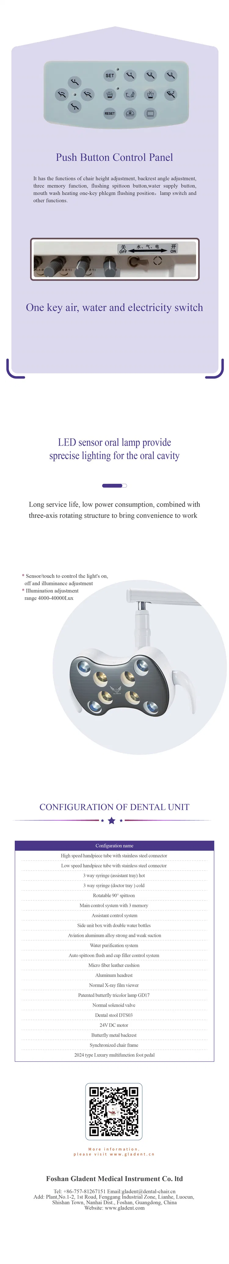 Luxury Dental Chair Detail 4