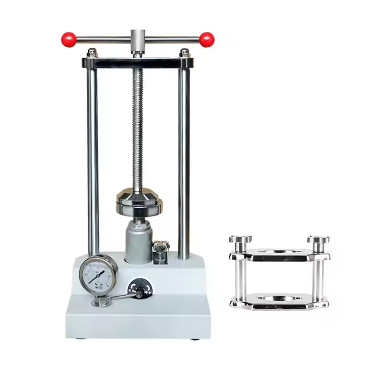Dental Lab Hydraulic Compress Machine Dental Prosthesis Dentures Molding Press Unit