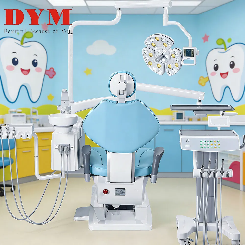 Implant Surgery Dental Chair with LED Sensor Operating Light