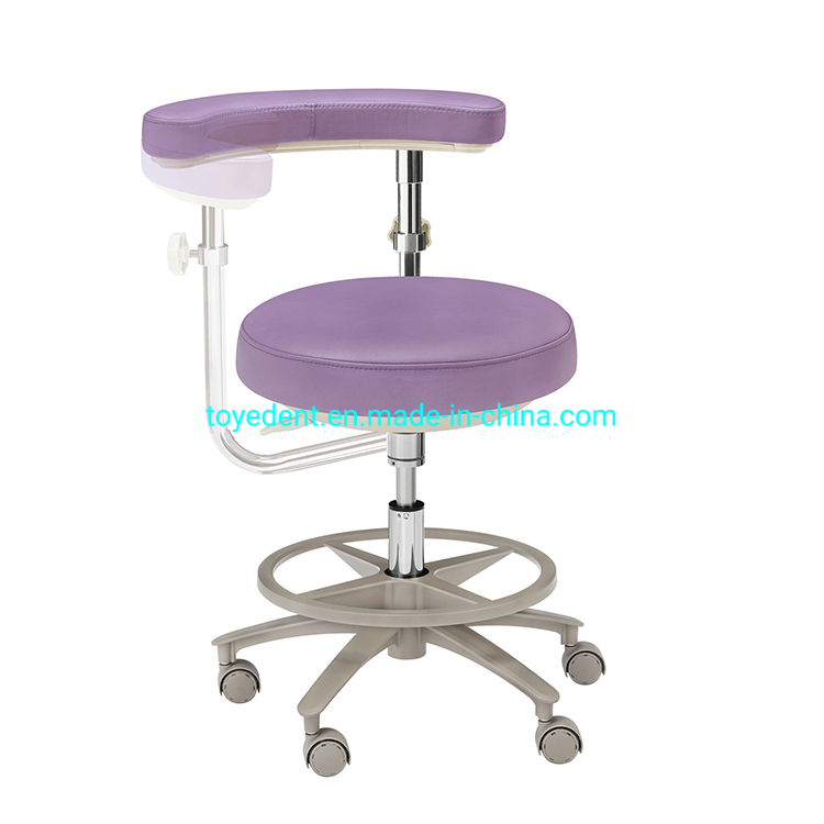 Hot Sale Model Dentist Chair Dental Stool Dental Supply with Adjust Seat Tilt and Backrest