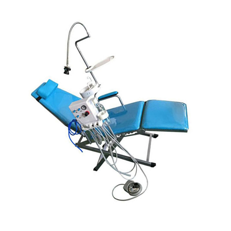 Luxury Dental Folding Portable Chair Wth Turbine Unit