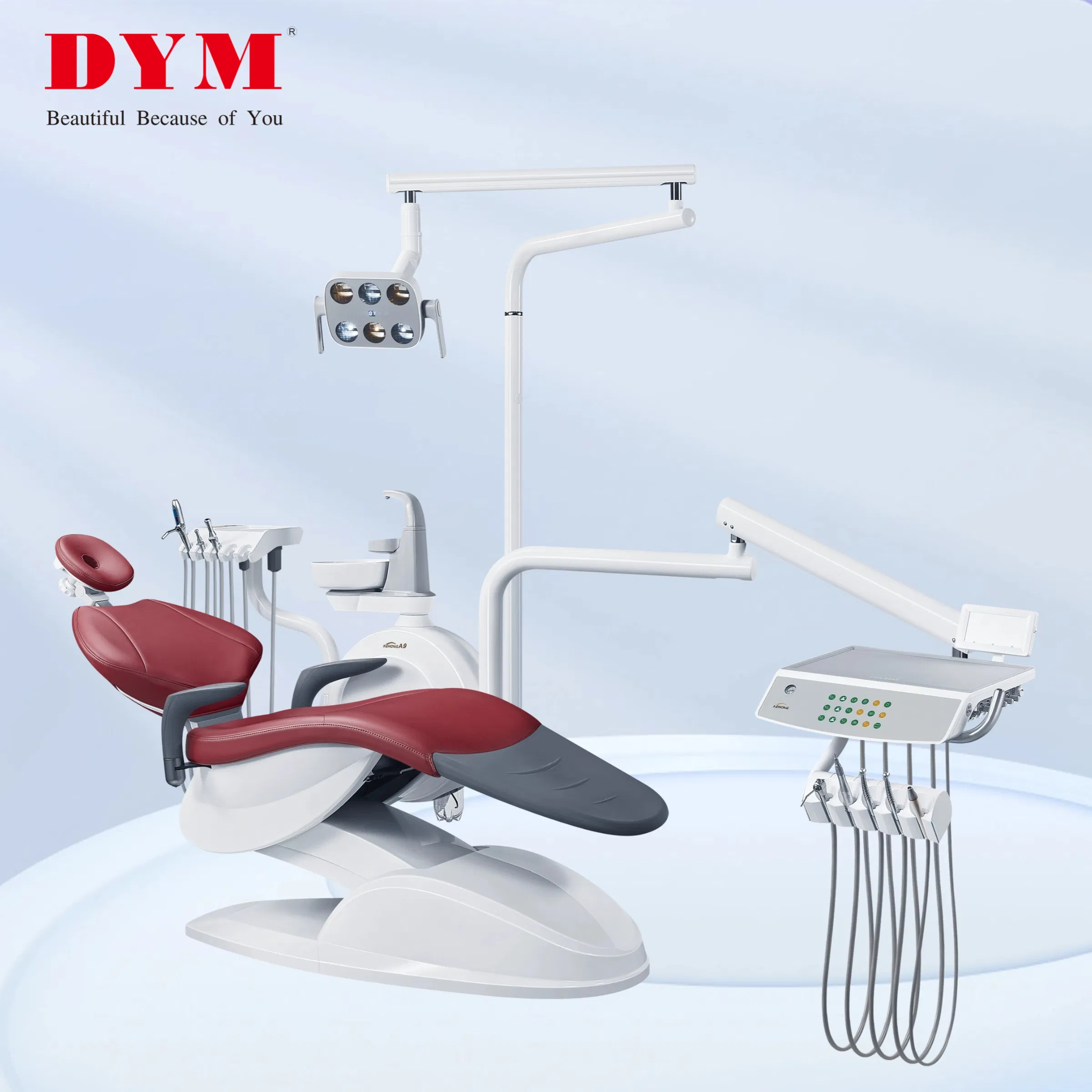 High End Complete Set Dental Chair Unit for VIP Dental Clinics