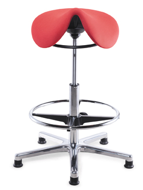 Professional Saddle Stool Series with Backrest Hydraulic Swivel Comfortable Ergonomic with Heavy Duty Metal Base for Clinic Dentist SPA Massage Salons Studio