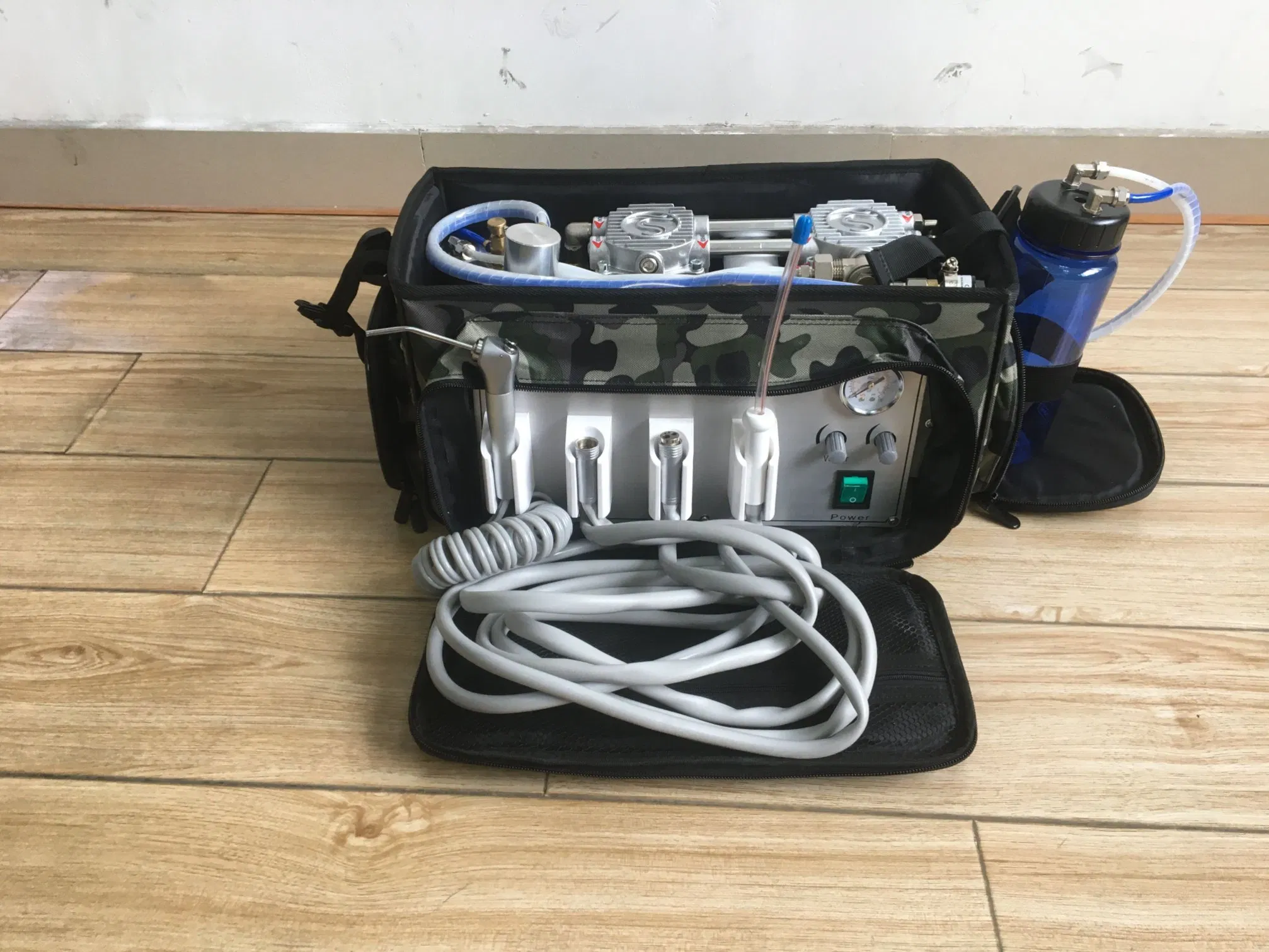 Stylish Family Doctor Dental Treatment Chair Portable Travel Bag Type Dental Unit for Mobile Dental Business