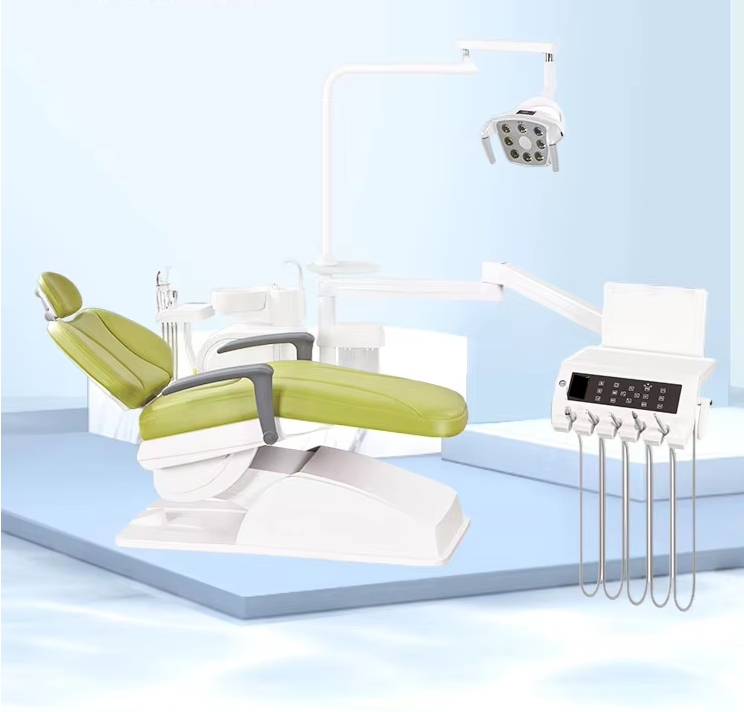 Premium Luxury Dental Chair Unit with Rotatable Spittoon Feature