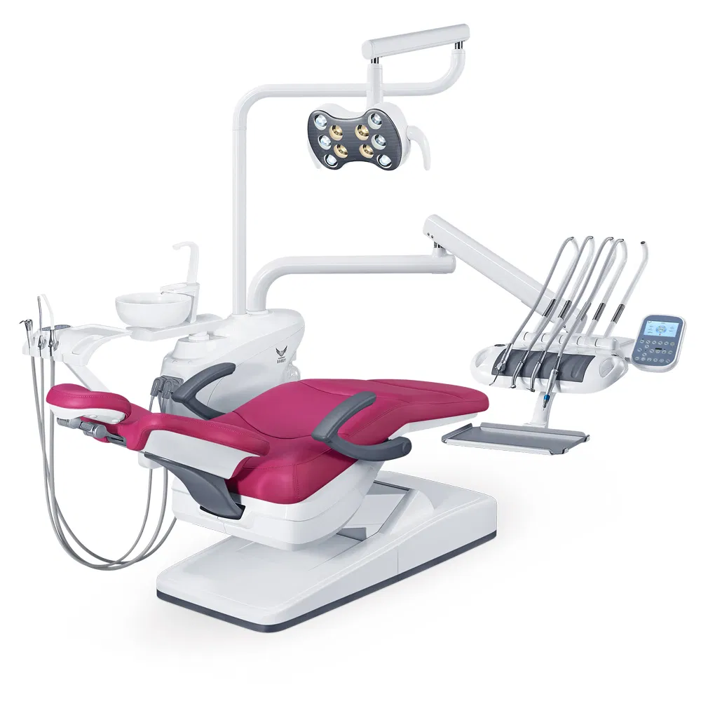 Hot Sale Dental Chair Unit with Hydraulic Pump System Equipment