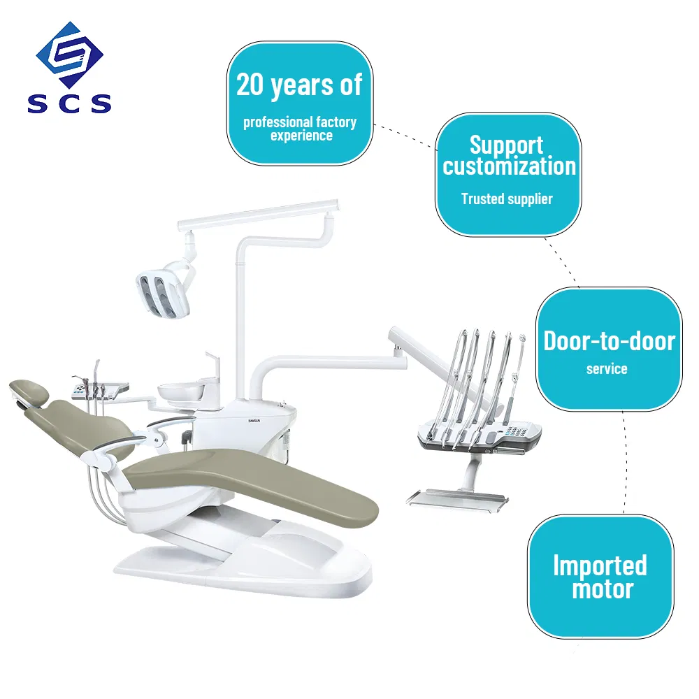 High Level Medical Dental Product Treatment Chair LED Operating Light Dental Chair