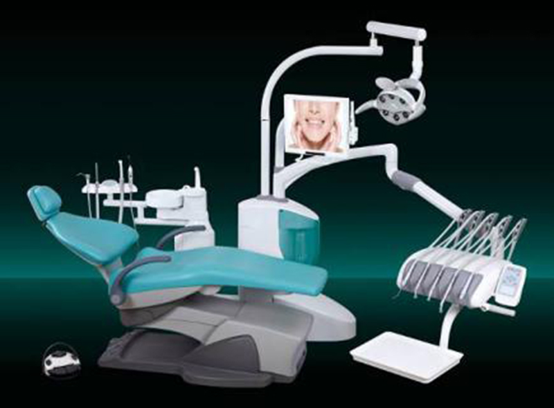 A3600 High Quality Colorful Dental Unit with LED Sensor Lamp