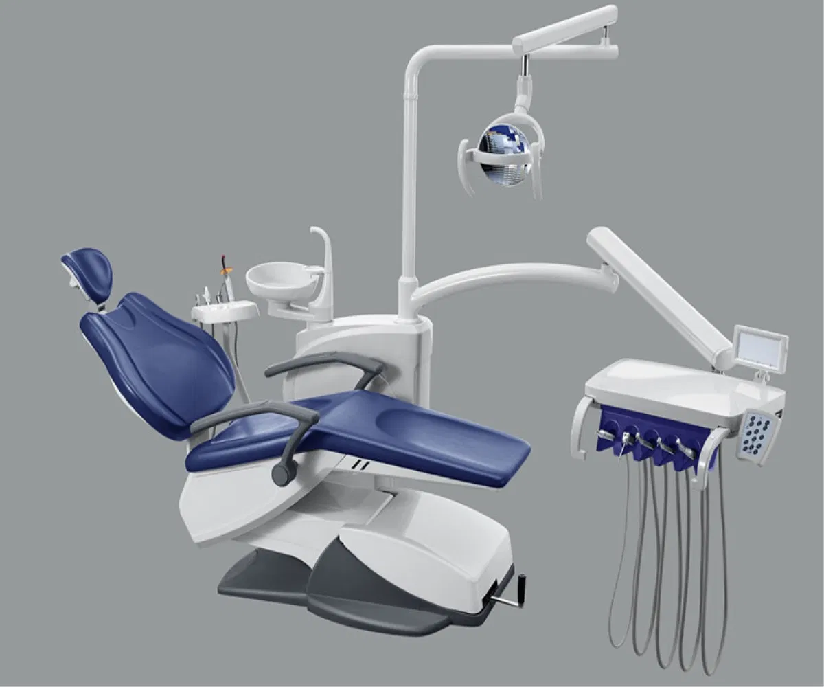 LED Light Dental Operating Chair for Dental Treatment