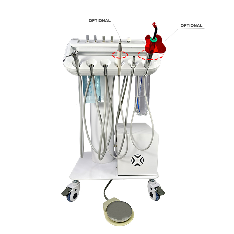 LK-A32Pro Portable Dental Turbine Unit with Air Compressor Free Air Bottle 13L