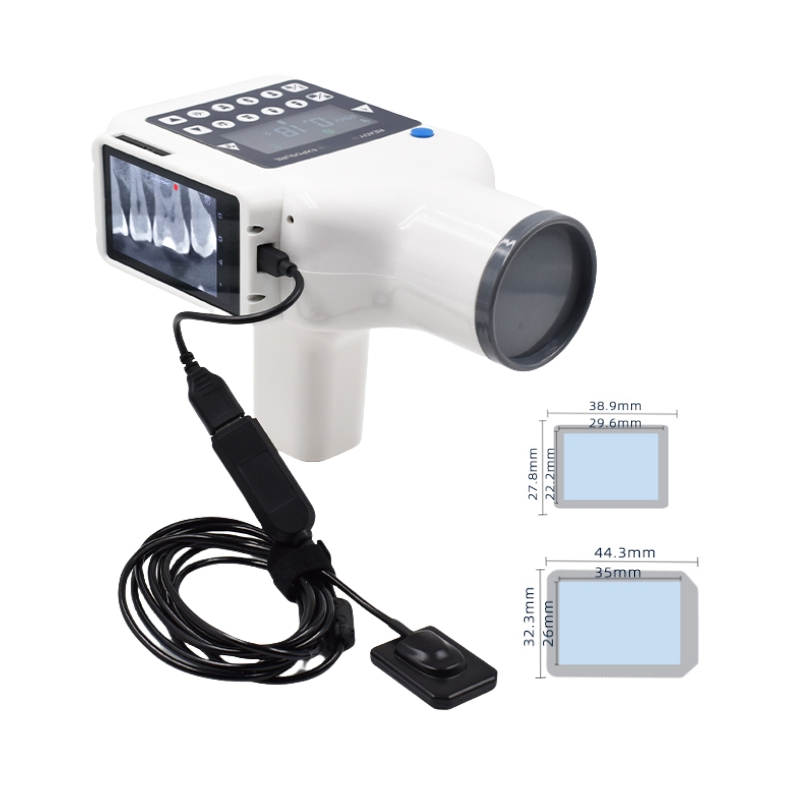 Dental Portable X Ray Instant Camera with Oral Sensor Digital Imaging System Handheld X-ray Unit