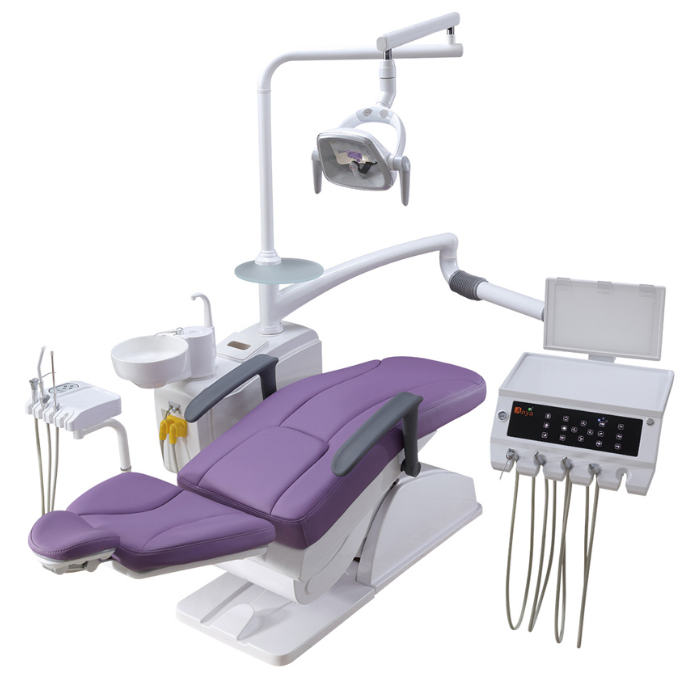 A3600 High Quality Electric Dental Chair Unit with Multifunction Headrest