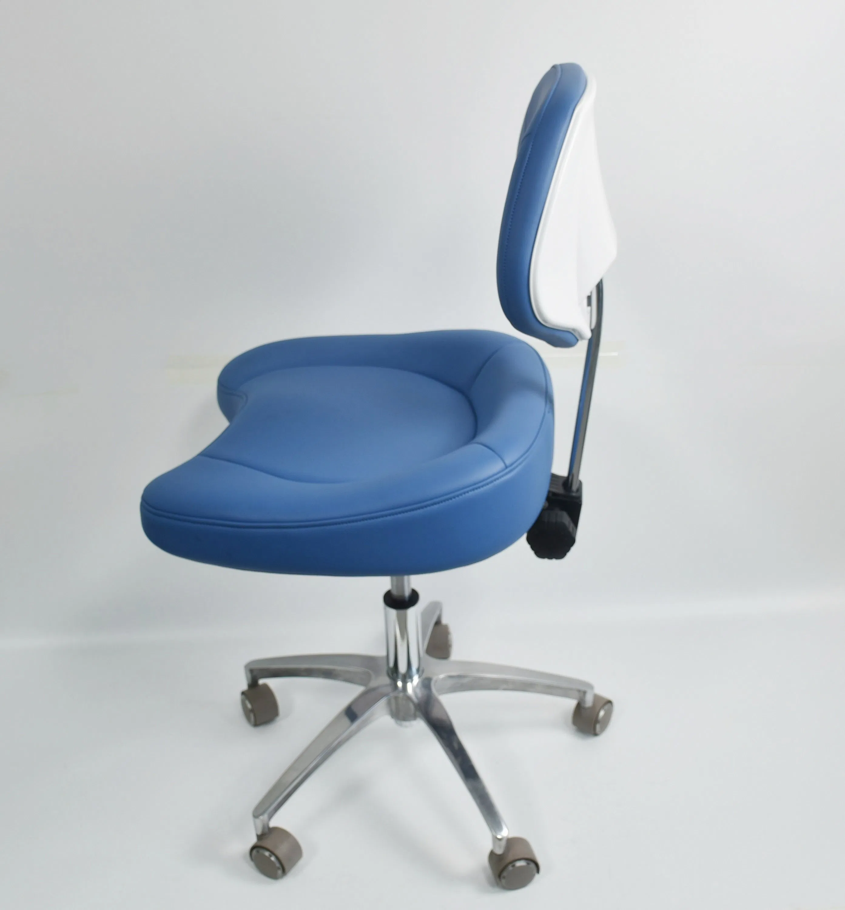 Luxury Hospital Furniture Rotating Leather Assistant Dental Chair Dentist Stool