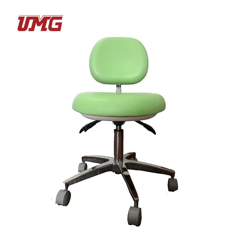Dentist Dental Stool with Adjust Seat Tilt and Backrest