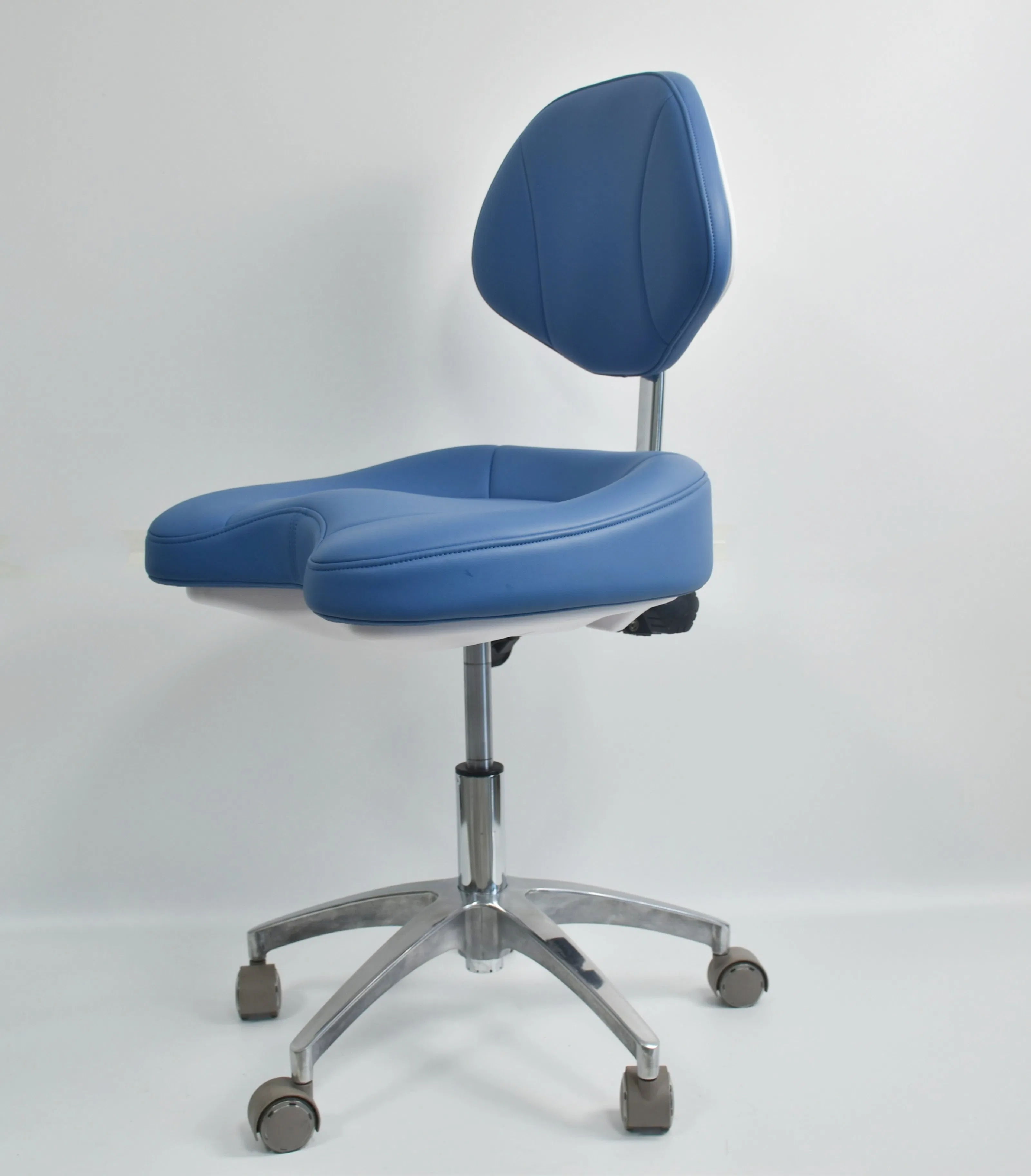 Luxury Hospital Furniture Rotating Leather Assistant Dental Chair Dentist Stool