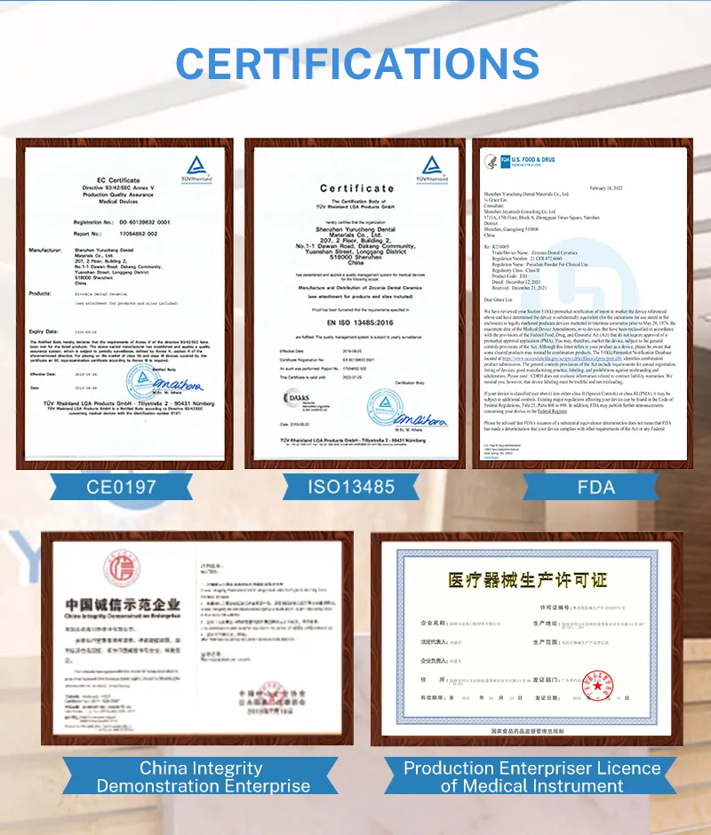 Product Certifications