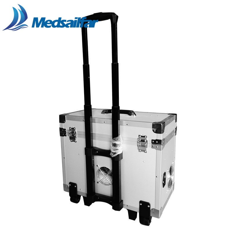 Lightweight Mobile Mini Portable Treatment Equipment Dental Unit with Air Compressor