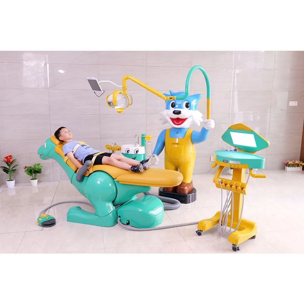Lovely Cartoon Children Dental Unit Dental Equipments Professional Pediatric Dental Chair Unit of Dental Clinic Hospital