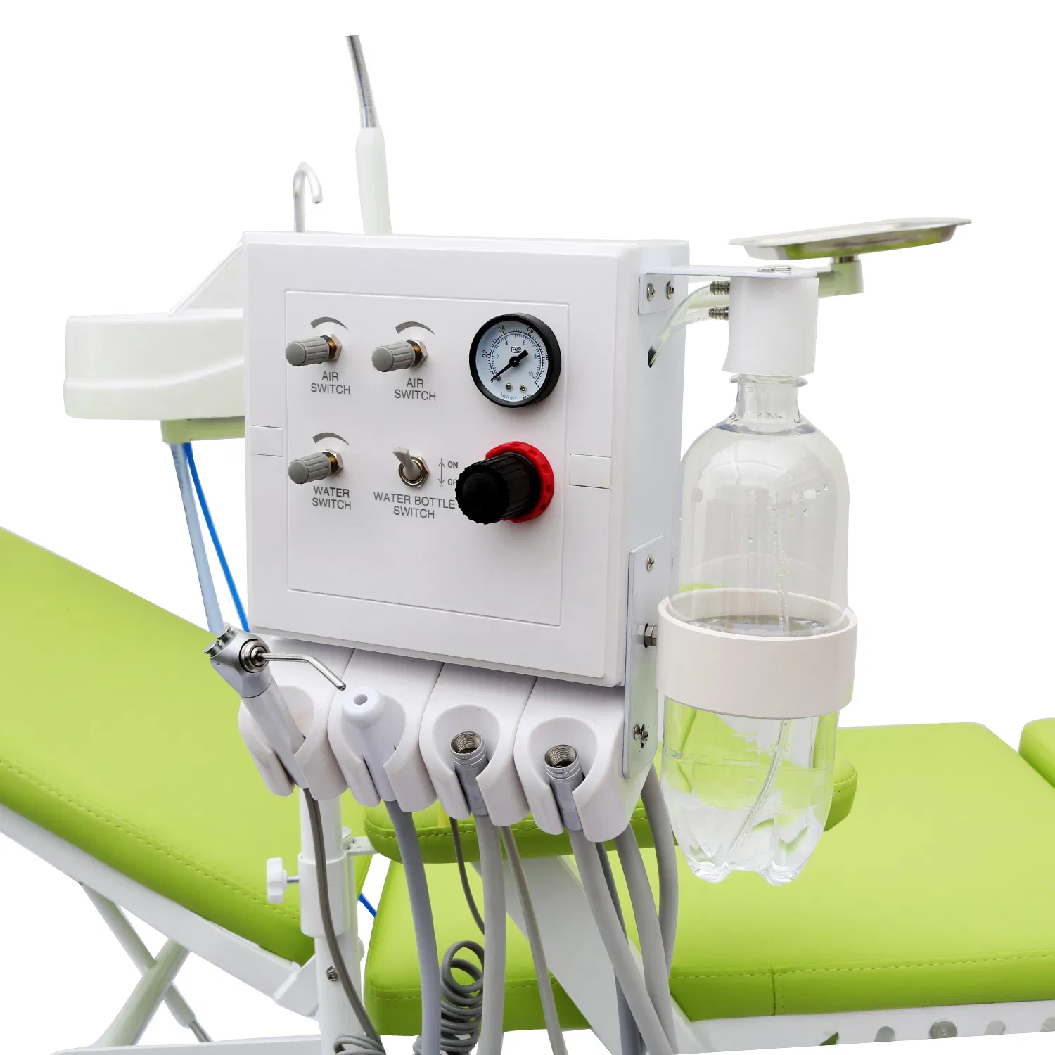 Luxury Type-Folding Chair Dental Unit with Portable Turbine