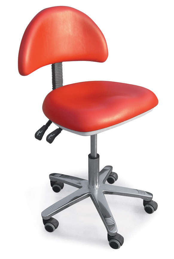 Hot Sale Dentist Dental Stool with Adjust Seat Tilt and Backrest Hot Sale Model