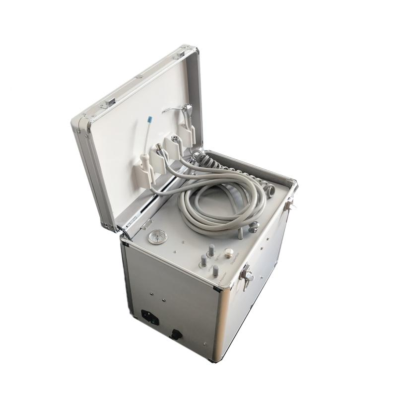 Mobile Dental Chair Clinic Dental Unit with Air Compressor