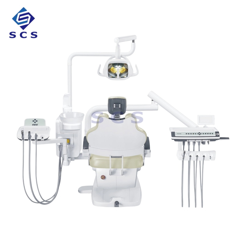 Clinic Unit Luxury Suntem Medical Chair with LED Light Dental Equipment