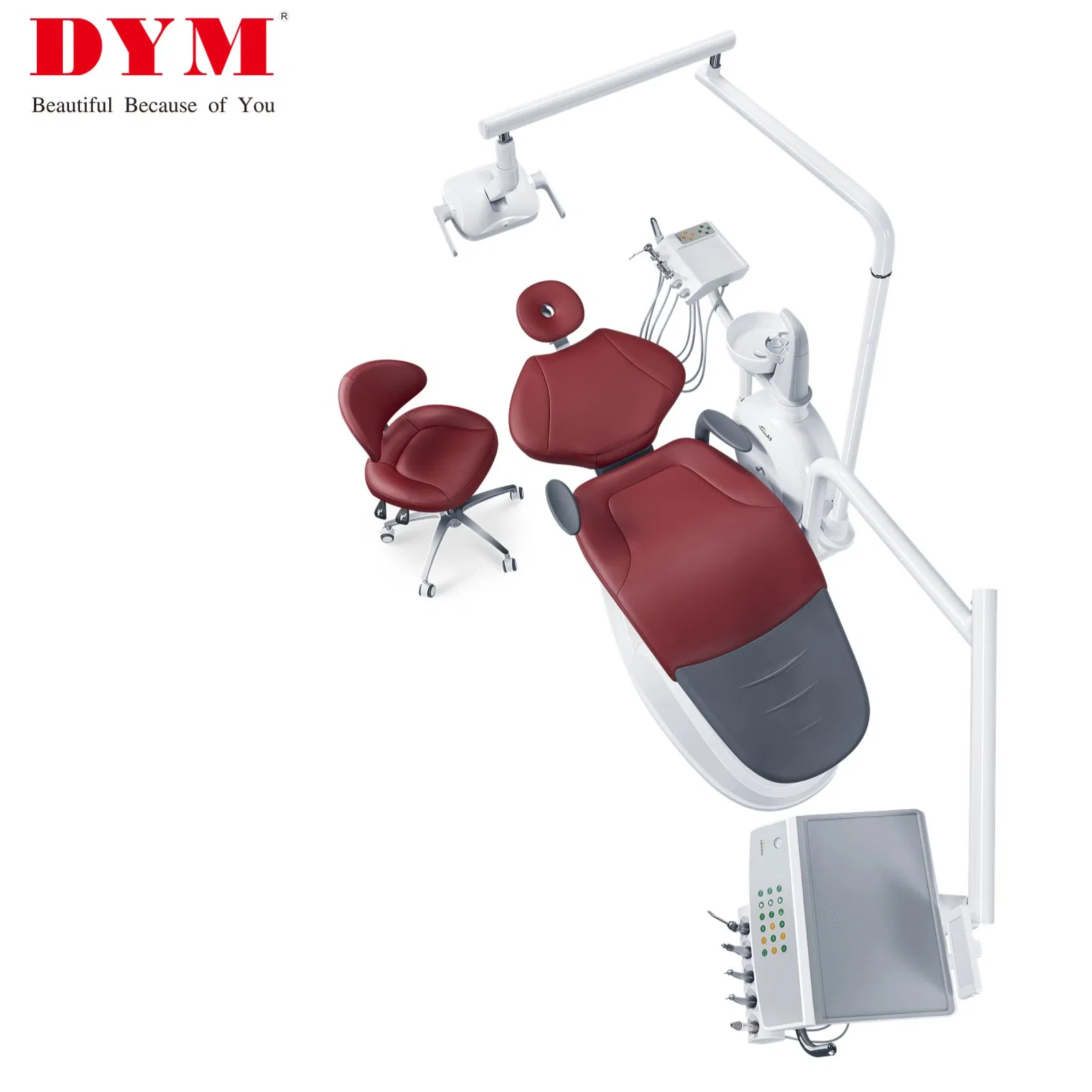High End Complete Set Dental Chair Unit for VIP Dental Clinics