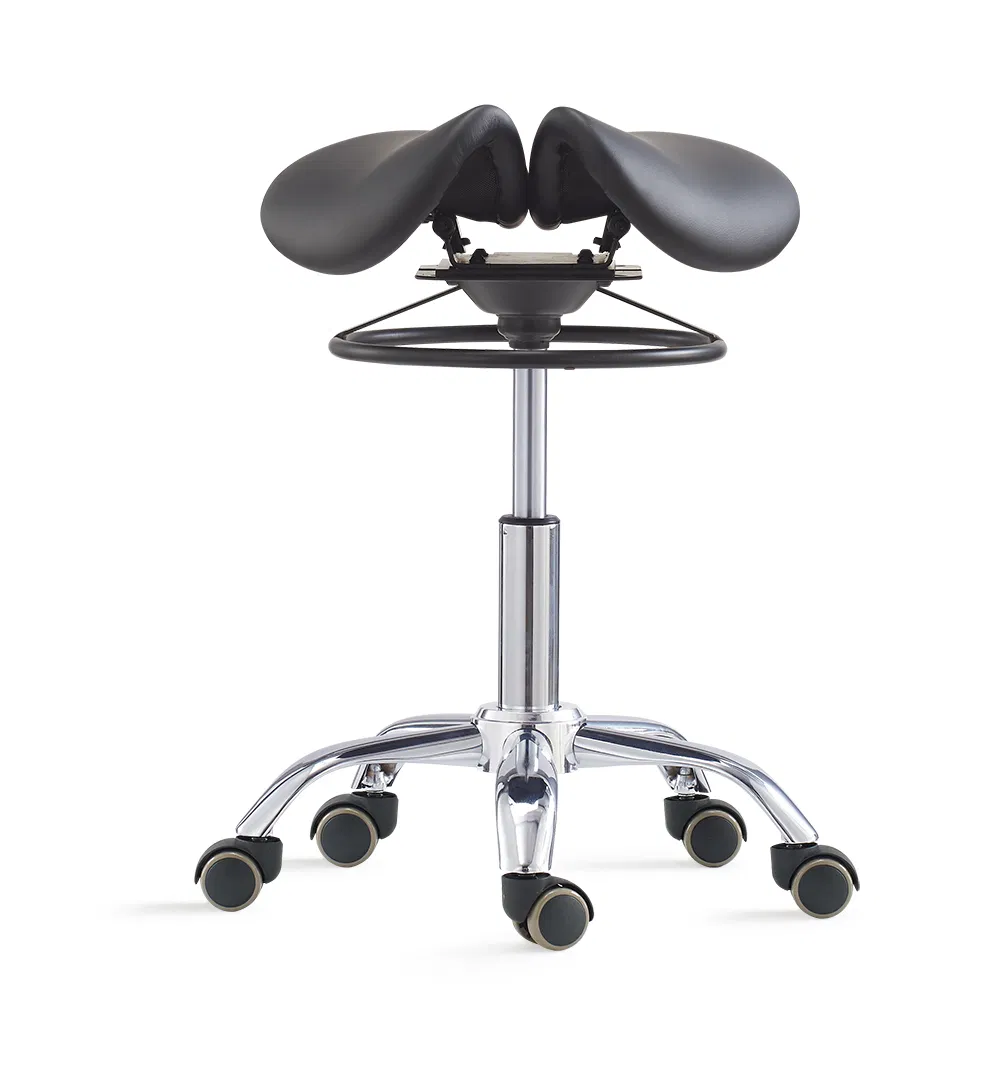 Factory Hy4008 Adjustable Backless Rolling Swivel Stool for Salon Medical Dental Office or Home