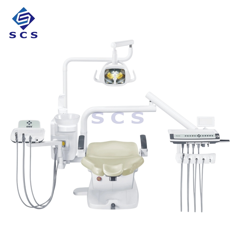 Clinic Unit Luxury Suntem Medical Chair with LED Light Dental Equipment