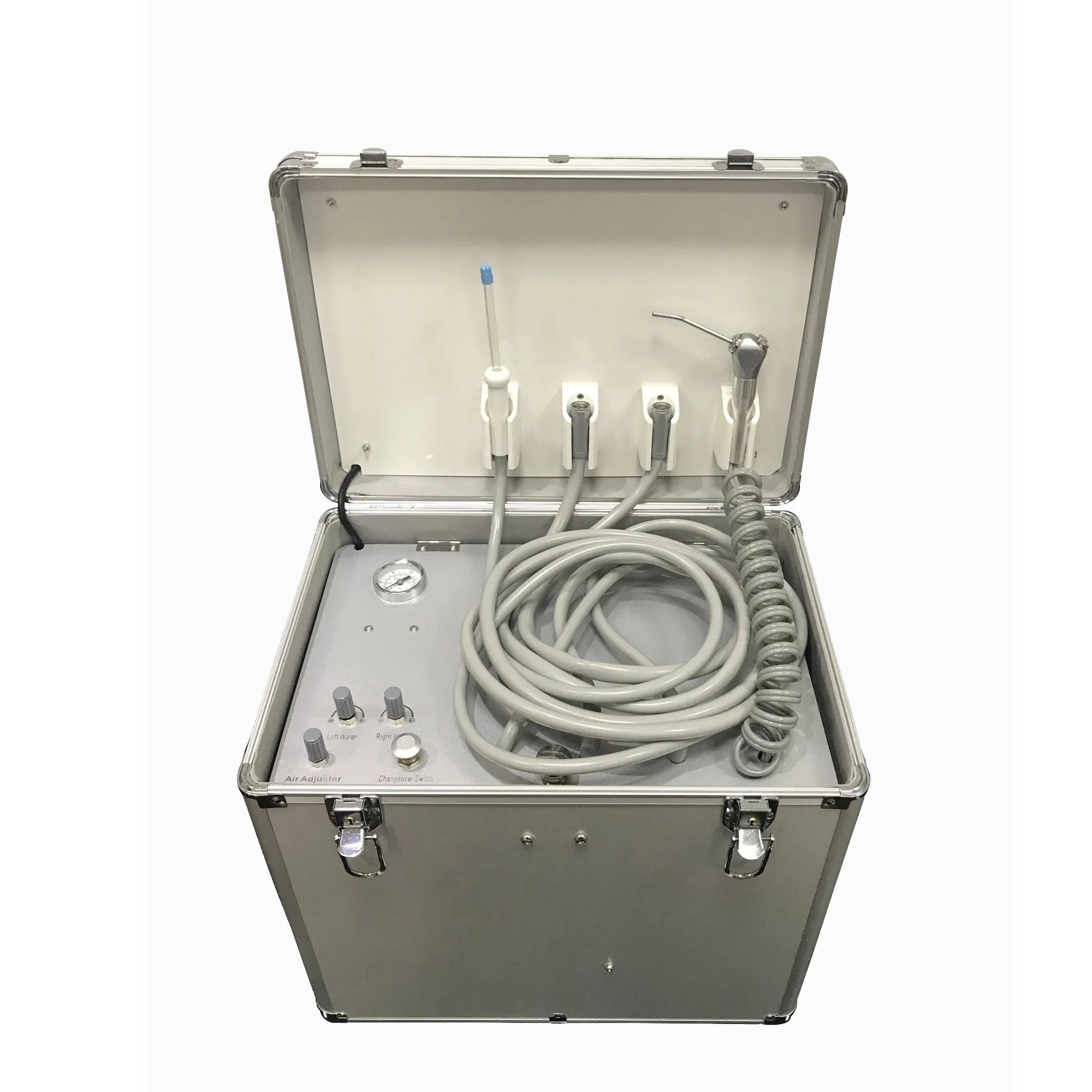 Available PDU-C02A CE ISO Approve Electric Portable Dental Unit Simple Dental Chair Unit with Air Tank