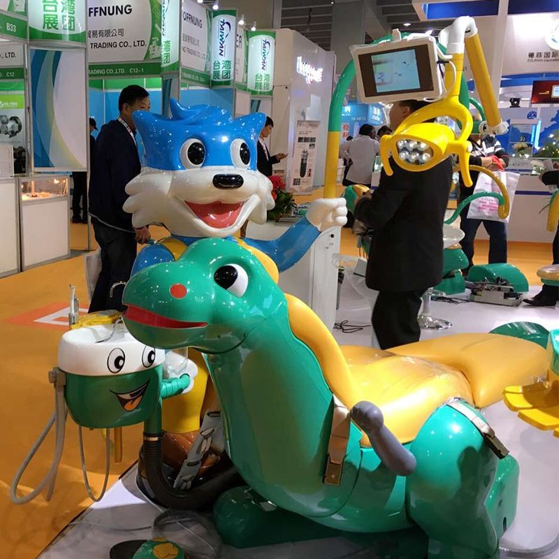 S206D New Cartoon Professional Factory Pediatric Dental Chair Pedo Dental Unit