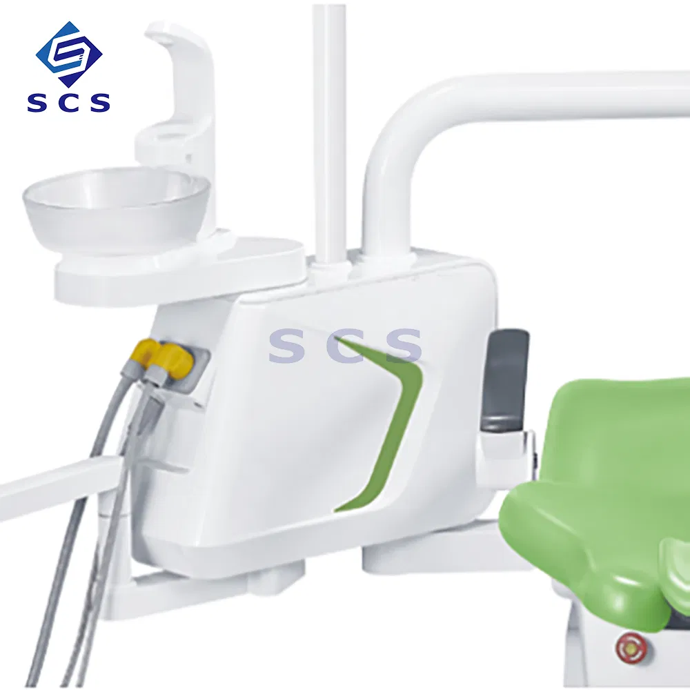 LED Operation Light Glass Spittoon Suntem Dental Unit Chair Set