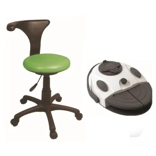 Stool and pedal
