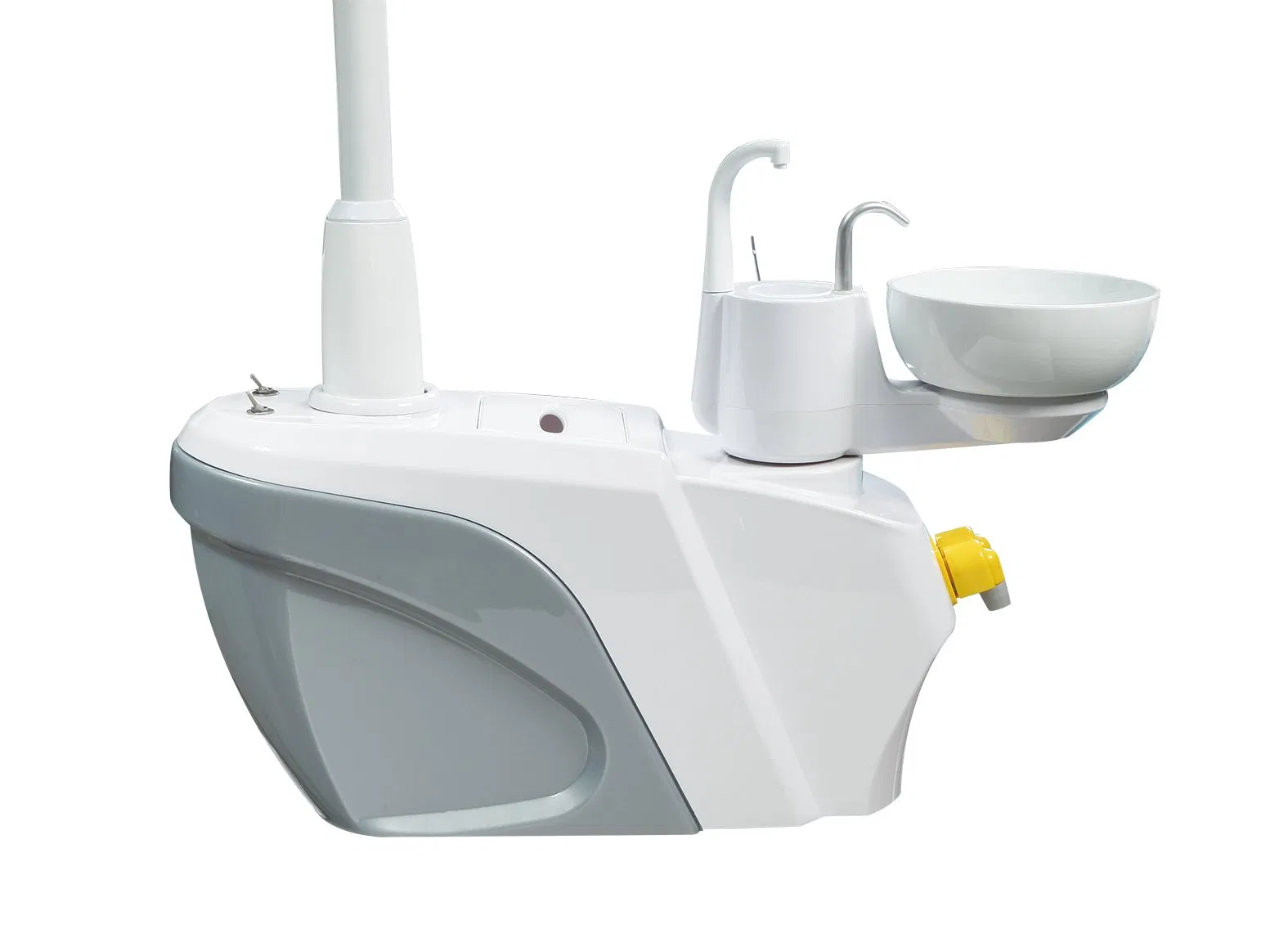 Dental Unit with Portable Movable Instrument Tray