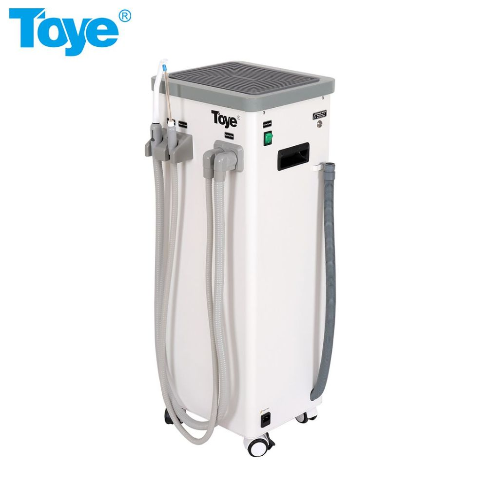 Medical CE Luxury Dentist Home Visiting Clinic Mobile Unit Aluminium Portable Dental Unit with Suction Air Compressor