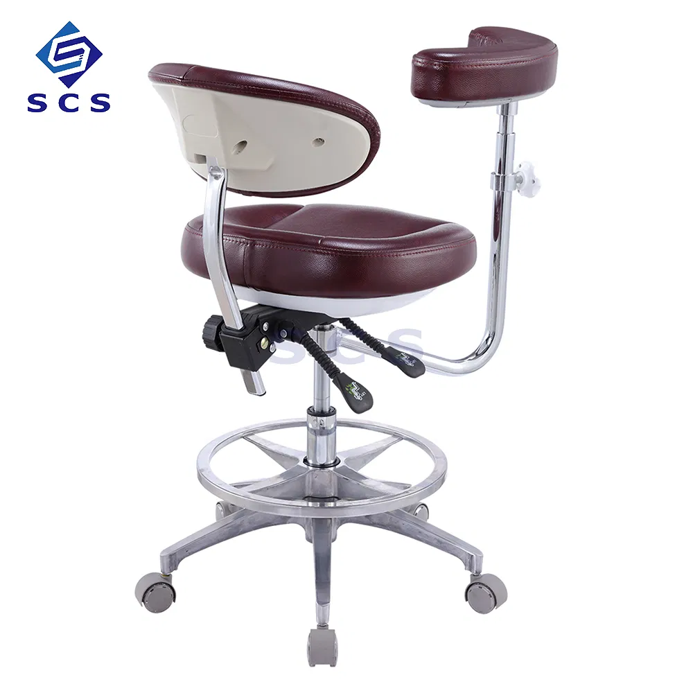 Adjustable Dental Dentist Chair Stool 6