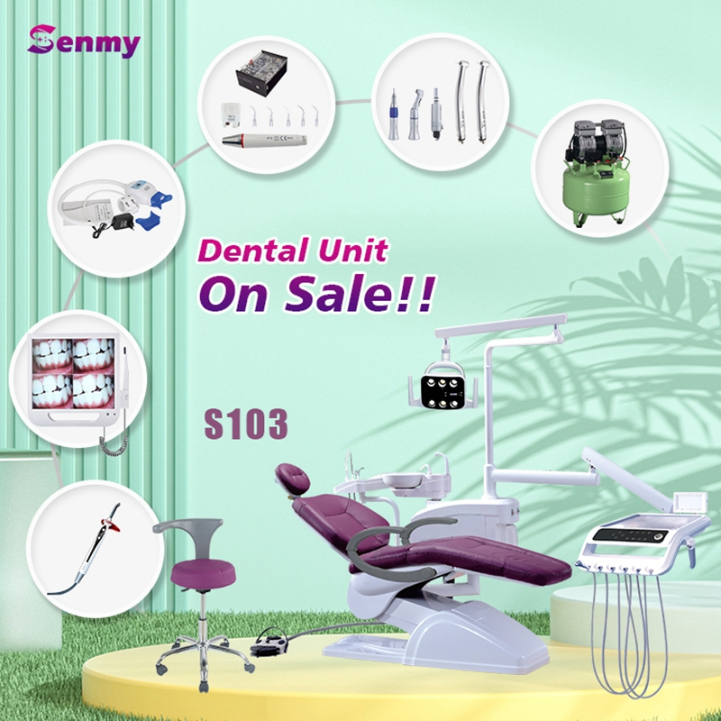 S103 Premium China Advance Clinic Dental Equipment Luxury Dental Chair Unit