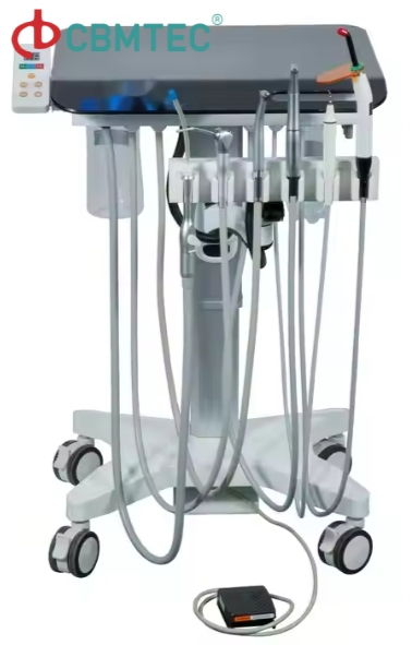 Dental Equipment Mobile Trolley Treatment Mobile Dental Cart Unit Portable Dental Unit