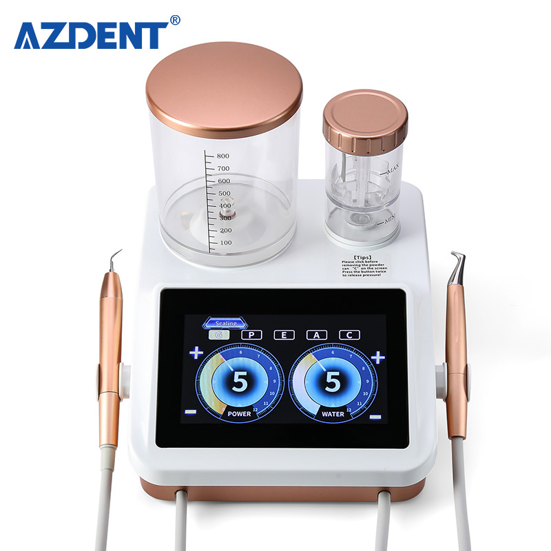 Dental Ultrasonic Scaler&Air Polisher 2 in 1 Sandblasting Periodontal Therapy System