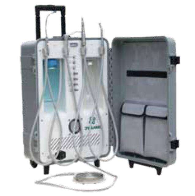 Portable Dental Unit with Pedal Dental Chair CE Approved Dental Supply Electric Teeth Treatment Machine