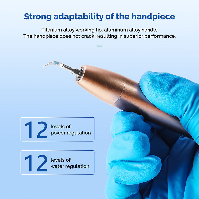 Dental Ultrasonic Scaler&Air Polisher 2 in 1 Sandblasting Periodontal Therapy System