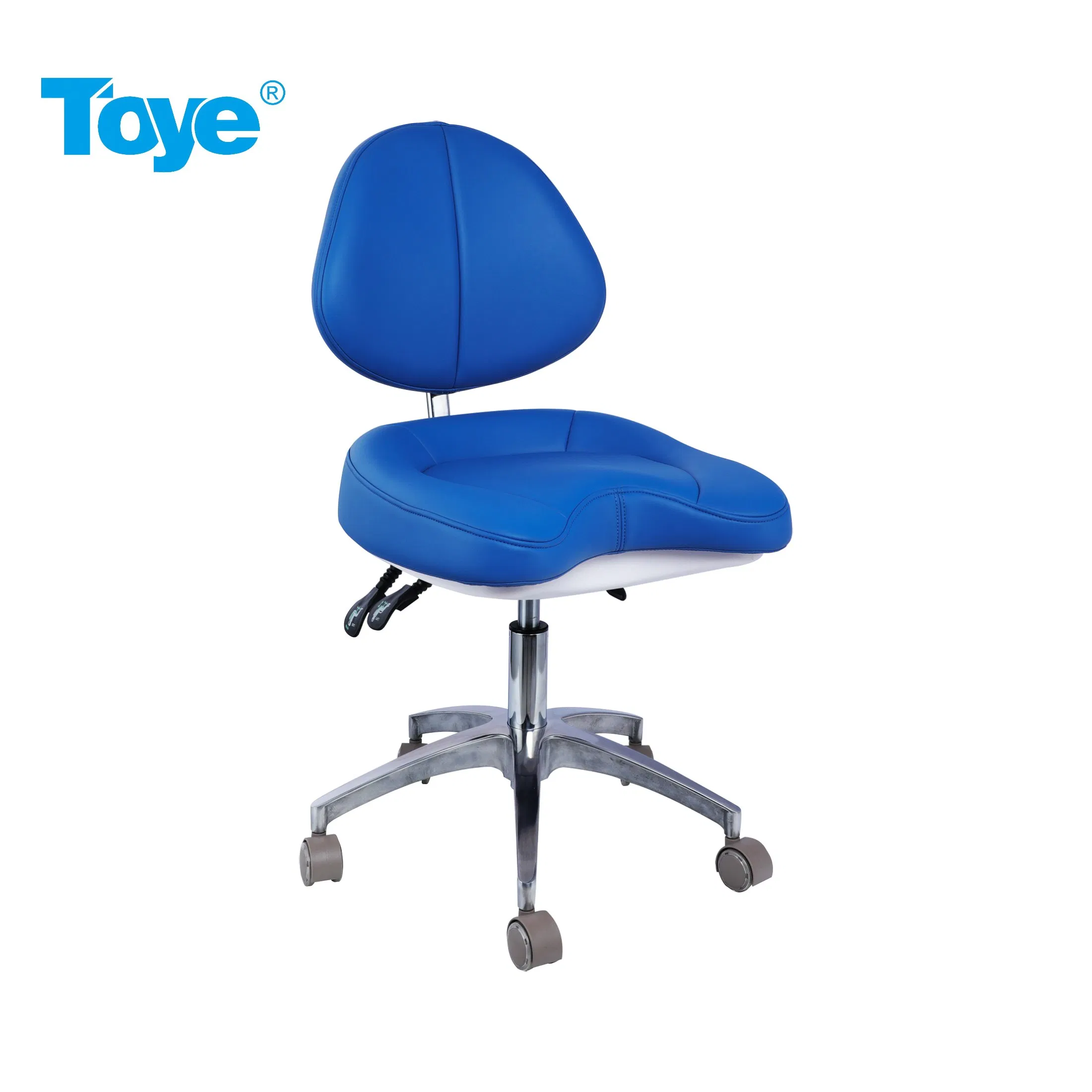 New Dental Saddle Medical Operator Work Assistant Doctor Chair Dentist Stool