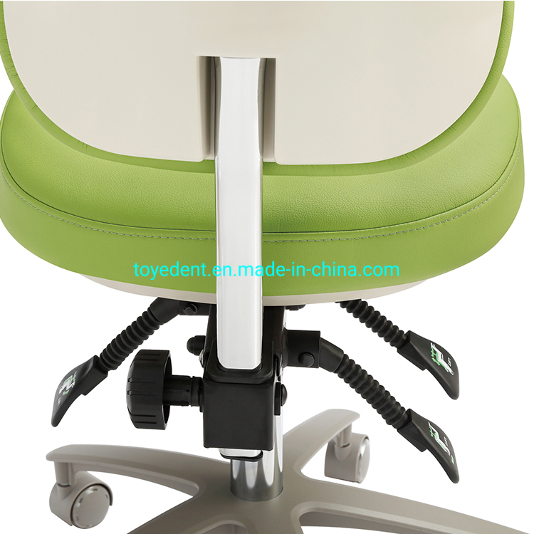 Comfortable Dentist Chair Dental Stool with Adjust Seat and Backrest