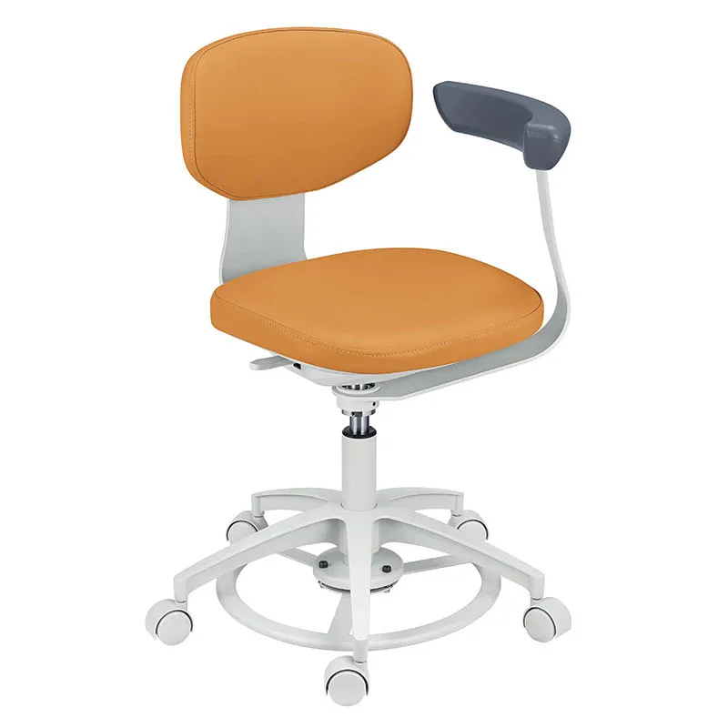Manual Metal Dynamic Seat Dental Assistant Stool