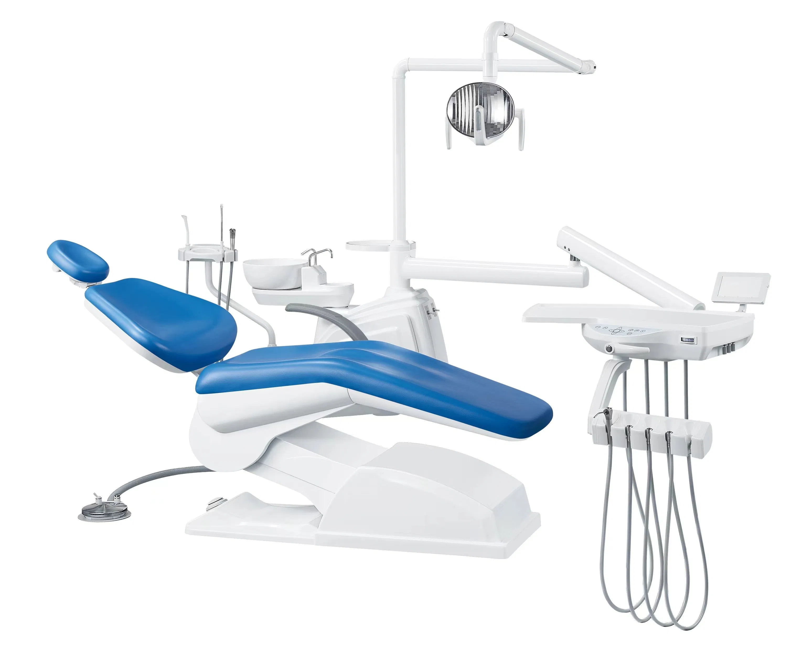 Foident OEM Silent Low Cost Entry Level Electric Complete Dental Chair Unit for Dental Clinic