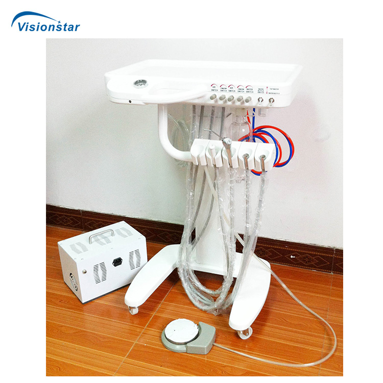 Sjd-A014 High Quality Air Pump Compressor Medical Mobile Dental Unit on Sale