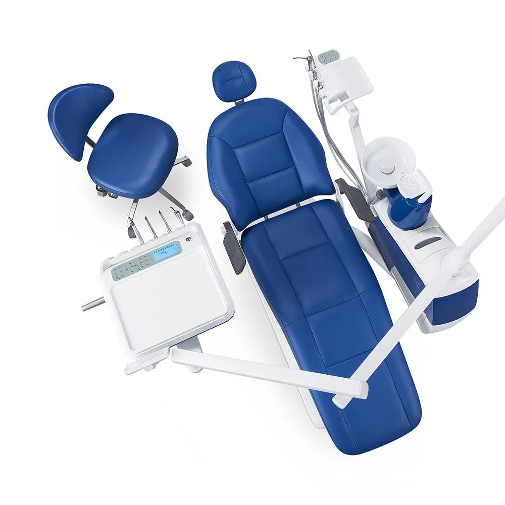 Luxury Operating Light Classical Dental Unit with Chair