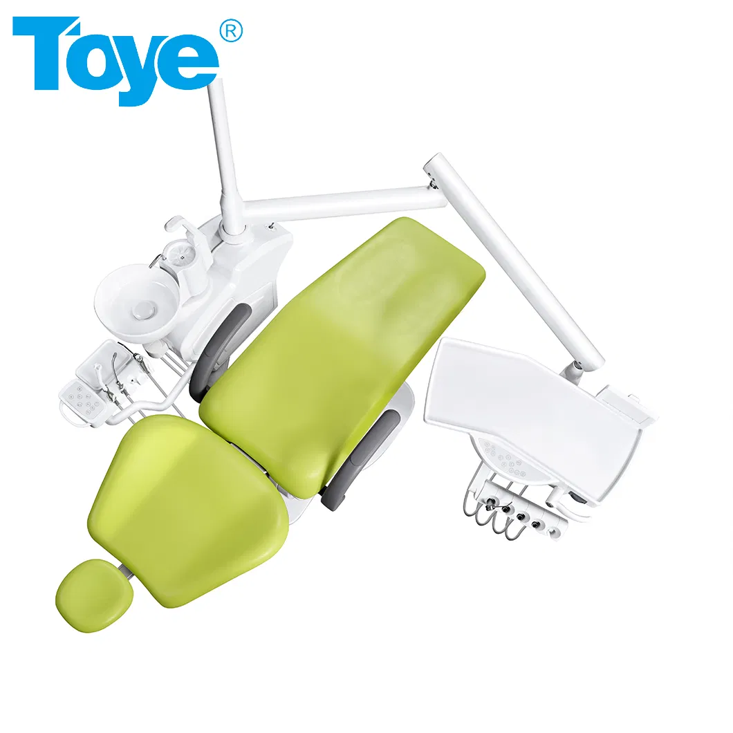 Economic Electrical Operated Dental Chair Basic Type Integral Dental Unit