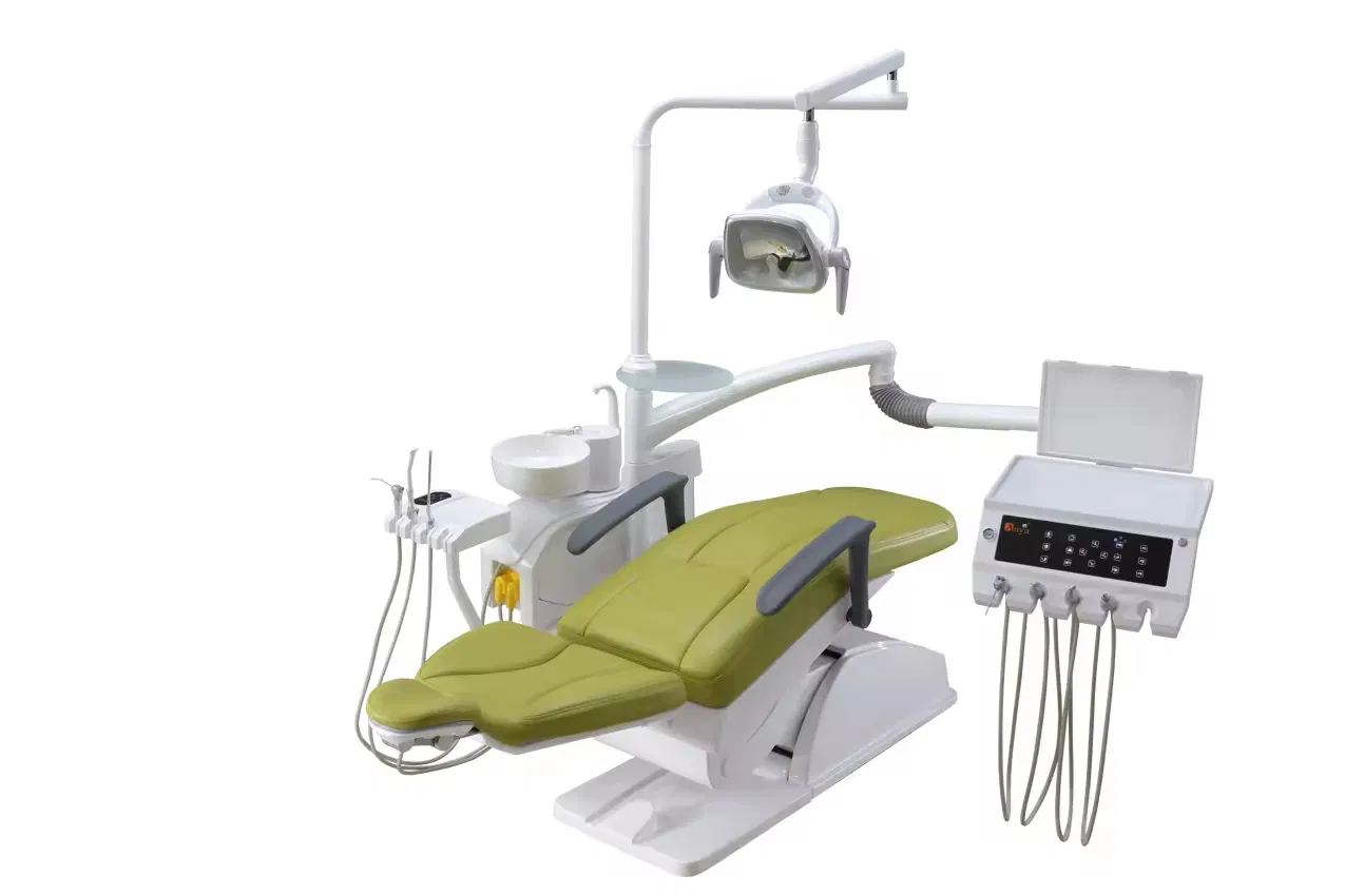 Premium Luxury Dental Chair Unit with Rotatable Spittoon Feature
